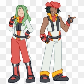 Some Wendy And Sven Redesigns From Pokemon Ranger Shadows - Pokemon Rangers Wendy, HD Png Download - wendy png