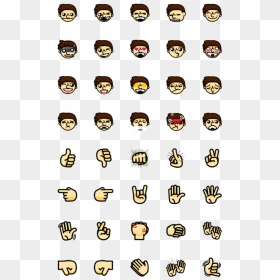 Milk And Mocha Emotes, HD Png Download - boy emoji png