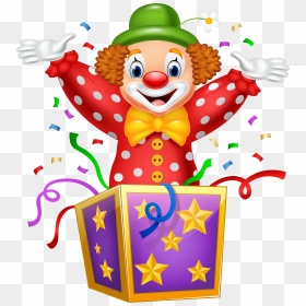 Party Clown Transparent Png Image, Png Download - moldura patati patata png