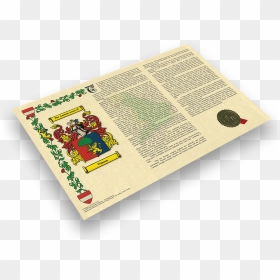 Dashboard - Family Crest, HD Png Download - parchment scroll design png