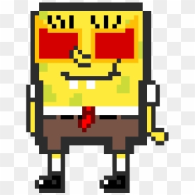 Spongebob And Patrick Pixel Art, HD Png Download - spongebob gif png