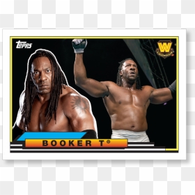2018 Topps Wwe Heritage Booker T - 2018 Topps Wwe Heritage, HD Png Download - booker t png