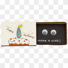 "make A Wish - Birthday Diy Matchbox Gift Box, HD Png Download - make a wish png