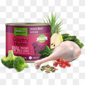 Country Food Png - Natures Menu Country Hunter Pheasant And Goose, Transparent Png - can food png