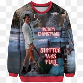 Shitter Was Full Sweater - Christmas Vacation, HD Png Download - png full