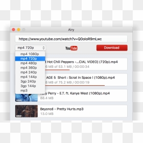 Airy Mac, HD Png Download - youtube play bar png