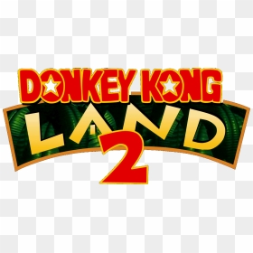 Donkey Kong Country 2 Png - Donkey Kong Land 2 Logo, Transparent Png - donkey kong arcade png