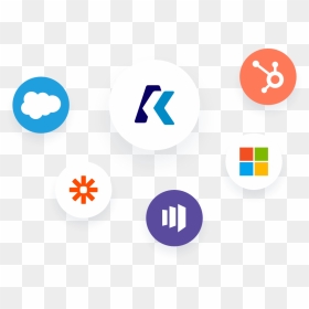 Image Of Logos From Salesforce, Zapier, Marketo, Oracle, - Circle, HD Png Download - marketo logo png