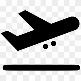 Plane Departures - Plane Departing Icon, HD Png Download - airplane icon vector png