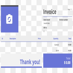 Prexview Invoice - Invoice - Frizz Buster, HD Png Download - invoice png