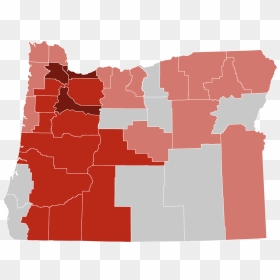 Coronavirus Death Toll Reaches 27 In Oregon, State - Oregon Covid 19 Cases By County, HD Png Download - oregon state png
