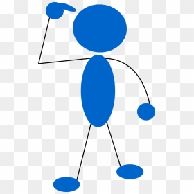 Person Thinking Clip Art, HD Png Download - match stick png