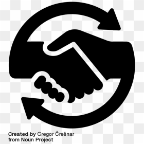 The Sharing Economy, A Primarily Peer To Peer Industry, - Partnership Icon Png, Transparent Png - economy icon png