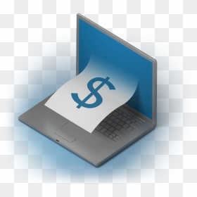 Laptop-invoice - Netbook, HD Png Download - invoice png