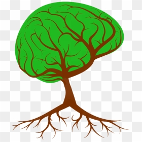 To Flourish As Humans We Need To Pursue The Right Road - Brain Tree, HD Png Download - human brain clipart png