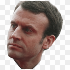 Nose Clipart Nose Side View - Macron Face Png, Transparent Png - side face png