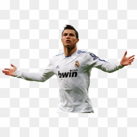 Cristiano Ronaldo Png Real Madrid - Real Madrid, Transparent Png - football player messi png