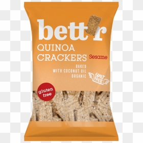 Quinoa Crackers Sesame - Quinoa Crackers Better, HD Png Download - sesame png