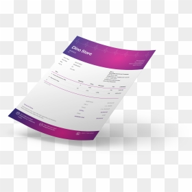 Invoice Design And Color , Png Download - Vat Invoice Design, Transparent Png - invoice png