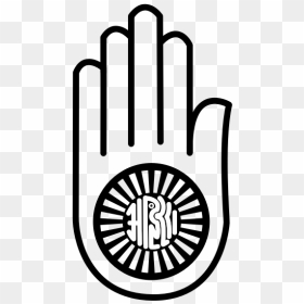 Ahimsa - Jainism Symbol - Symbol Of Ahimsa, HD Png Download - namaste icon png