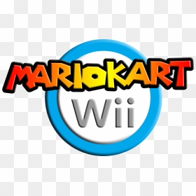 Mario Kart Wii Logo Transparant, HD Png Download - mario kart wii png