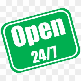 24 7 Opening Hours, HD Png Download - join us on facebook png