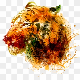 Bleed Area May Not Be Visible - Tiger Side Face Png, Transparent Png - side face png