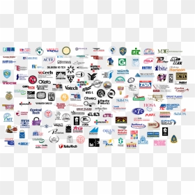Ct Logo Audit Many Brands - Tech Brand Logos, HD Png Download - brands png
