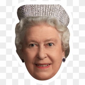 Queen Elizabeth Face Png, Transparent Png - vhv