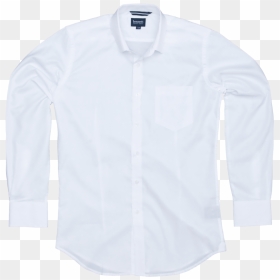 Bennett Casual Shirt In White - Long-sleeved T-shirt, HD Png Download - casual shirt png