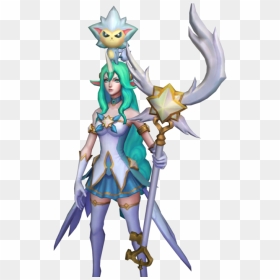 Transparent Syndra Png - Soraka Star Guardian Model, Png Download - soraka png