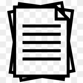 Pen And Paper Clipart Black And White, HD Png Download - invoice png