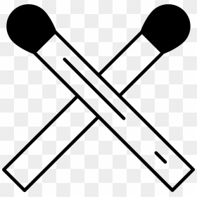 Matchstick Cross - Vector Graphics, HD Png Download - match stick png