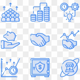 Growth Vector Economic - Economics Icon Line, HD Png Download - economy icon png