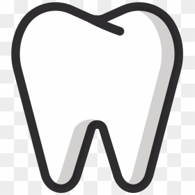 White Teeth Tooth Hd Image Free Png Clipart - Tooth Clipart Transparent, Png Download - dental images free download png