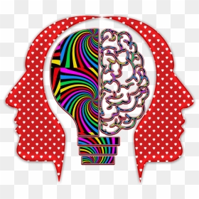 Red Orange Blue Green Logo, HD Png Download - human brain clipart png