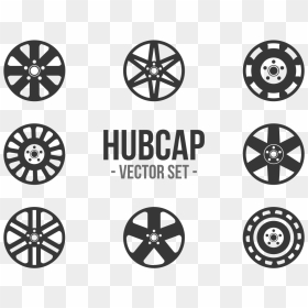 Hubcap Icons Vector - Jiji Station, HD Png Download - wheel vector png