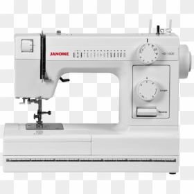 Janome Hd1000 Heavy Duty Sewing Machine With 14 Built - Janome Sewing Machine, HD Png Download - sewing stitches png