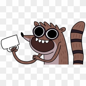 Regular Show Rigby Coffee, HD Png Download - rigby png