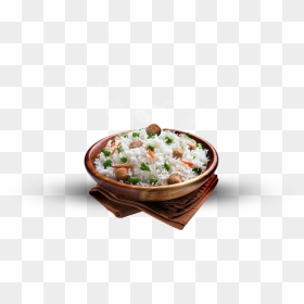 Thumb Image - Cooked Sona Masoori Rice, HD Png Download - rice plate png