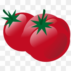 Cartoon Fresh Tomato Elements, HD Png Download - tomato cartoon png