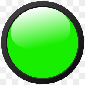 1024px-green Light Icon - Green Traffic Light Icon, HD Png Download - green tick icon png