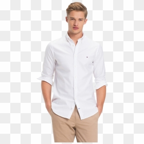 Tommy Hilfiger Slim Fit Stretch Shirt, HD Png Download - casual shirt png