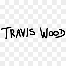 Travis Wood - Calligraphy, HD Png Download - ray ban logo white png
