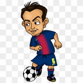 Transparent Messi Png - Football Cartoon Players, Png Download - football player messi png