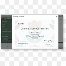 Screenshot, HD Png Download - certificate background hd png