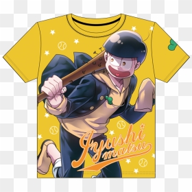 New Anime Osomatsu Kun Cosplay T Shirt Casual Short - Cartoon, HD Png Download - casual shirt png