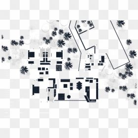 Tree, HD Png Download - tree plan png black and white
