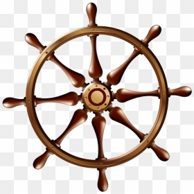 Transparent Ship Steering Wheel Png, Png Download - wheel vector png