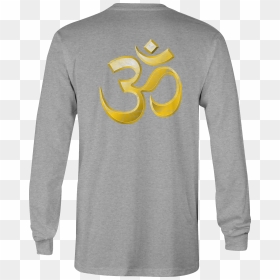 Motorcycle Long Sleeve Tshirt Om Namaste Yoga Relaxing - Long-sleeved T-shirt, HD Png Download - namaste icon png